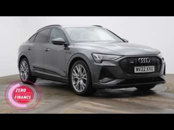 2022 (22) - 50 Black Edition Sportback 5dr Electric Auto quattro 71.2kWh (11kW Charger)