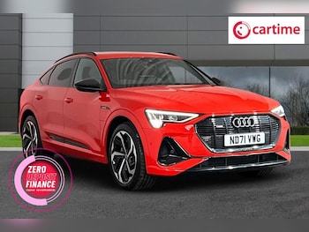 2022 (71) - 55 Black Edition Sportback 5dr Electric Auto quattro 95kWh (11kW Charger) (