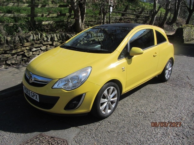 Used Vauxhall Corsa 2012 for sale - 78176227: Photo 2