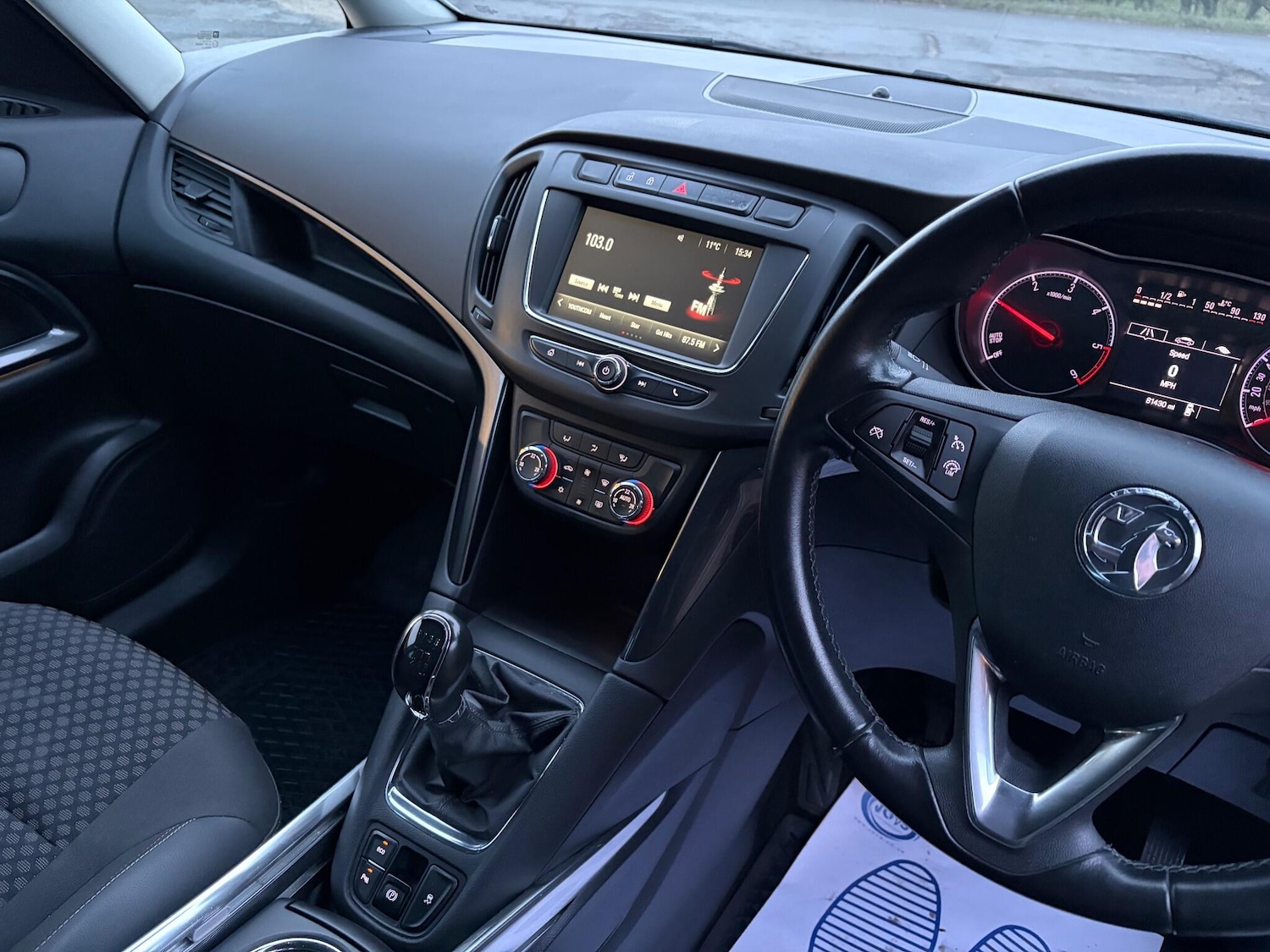 Used Vauxhall Zafira 2017 for sale - 76912704: Photo 13