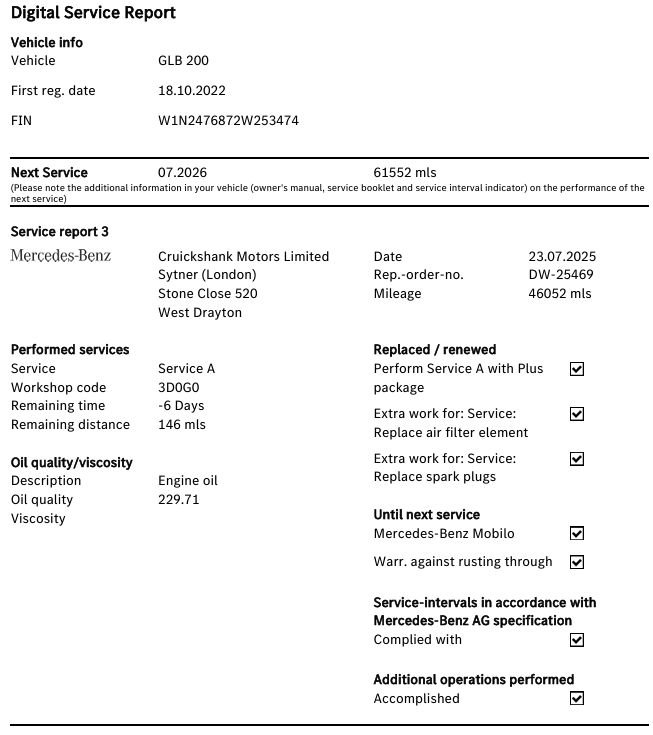 Used Mercedes-Benz GLB 2022 for sale - 77681106: Photo 6