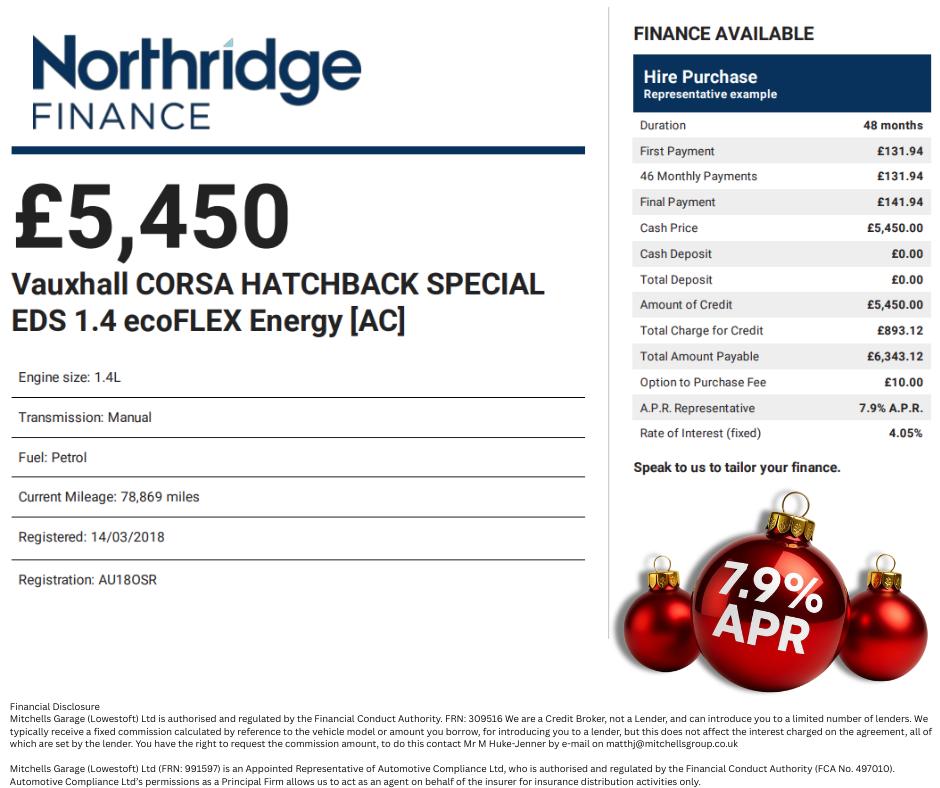 Used Vauxhall Corsa 2018 for sale - 76960222: Photo 18