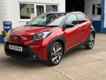 2025 (25) - 1.0 VVT-i Edge ONLY 150 MILES, MARCH 2028 TOYOTA WARRANTY 5-Door