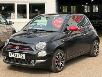 2023 (73) - 1.0 Mild Hybrid Red 3dr, UNDER 4450 MILES, FULL FIAT SERVICE HISTORY,