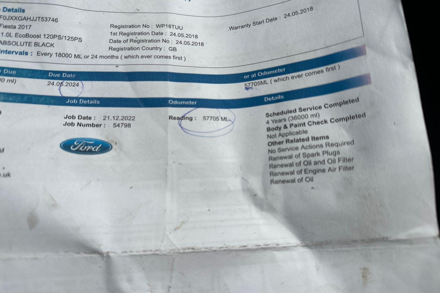 Used Ford Fiesta 2018 for sale - 76926112: Photo 17