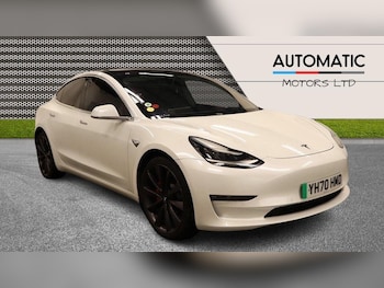 (70) - (Dual Motor) Performance Saloon 4dr Electric Auto 4WDE (Performance Upgrade
