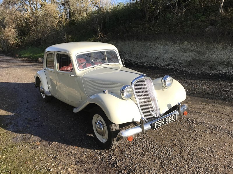 1950 Citroen Traction Avant Saloon For Sale Ccfs