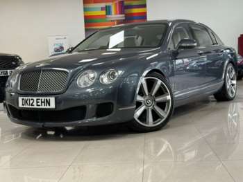 Bentley, Continental Flying Spur 2010 (60) Bentley Continental 6.0 W12 4dr Automatic, Low Mileage, Black, 2010, ULEZ