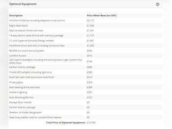 Used Porsche Cayenne 2018 for sale - 77463413: Photo