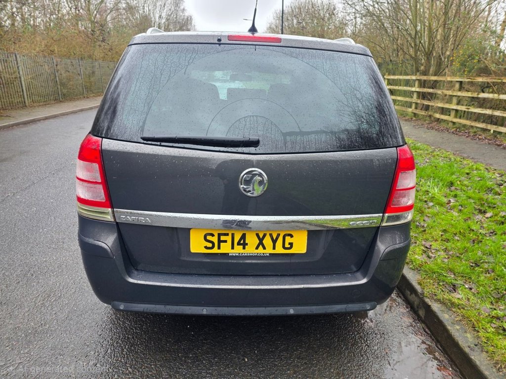 Used Vauxhall Zafira 2014 for sale - 77551793: Photo 5