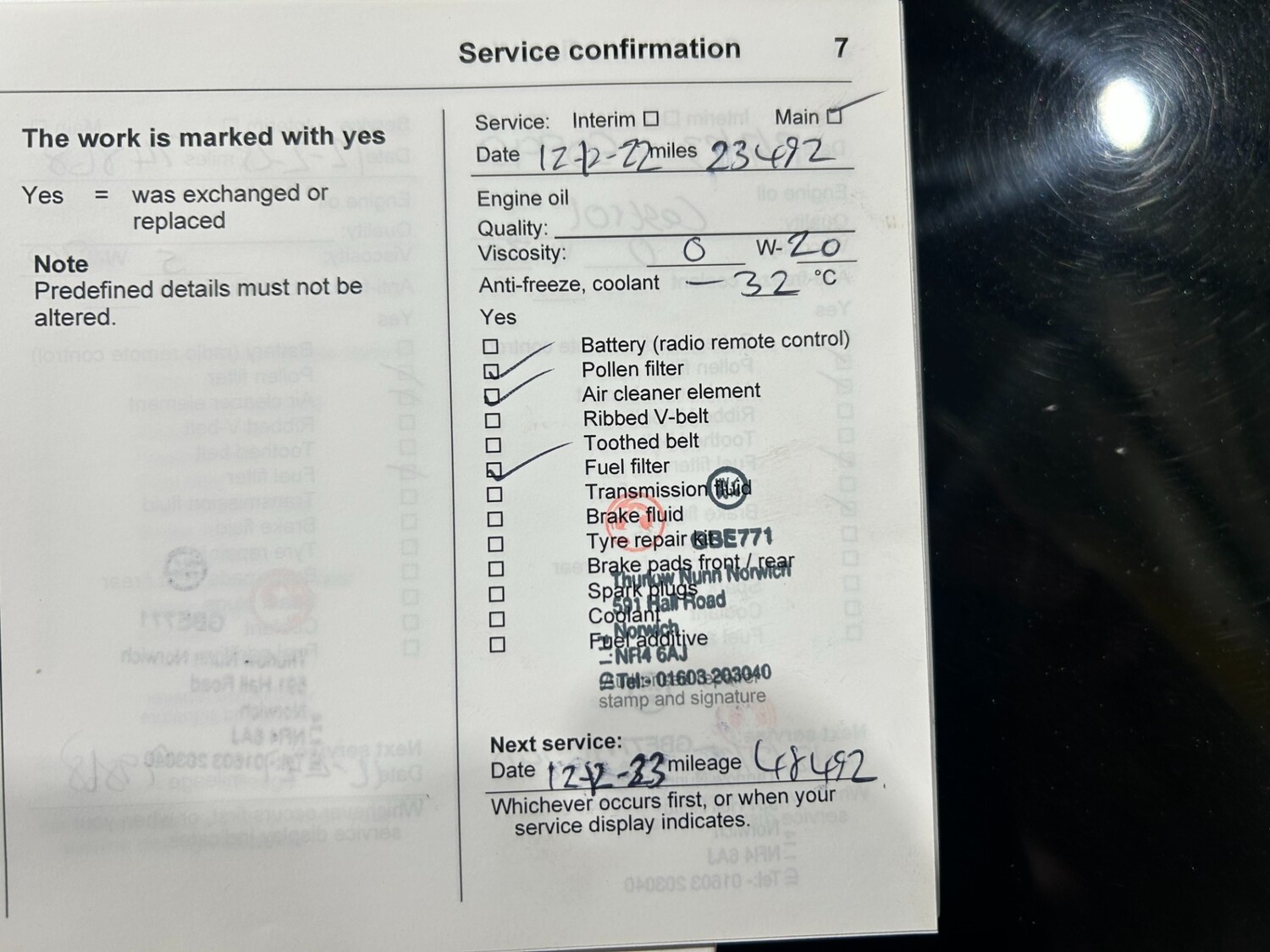 Vehicle 8