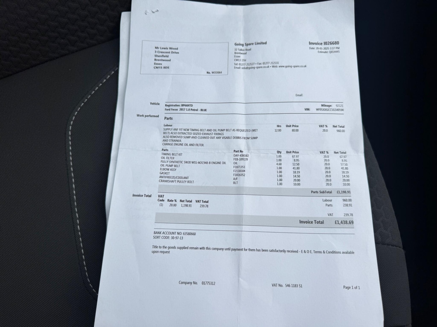 Used Ford Focus for sale - 77279548: Photo 3