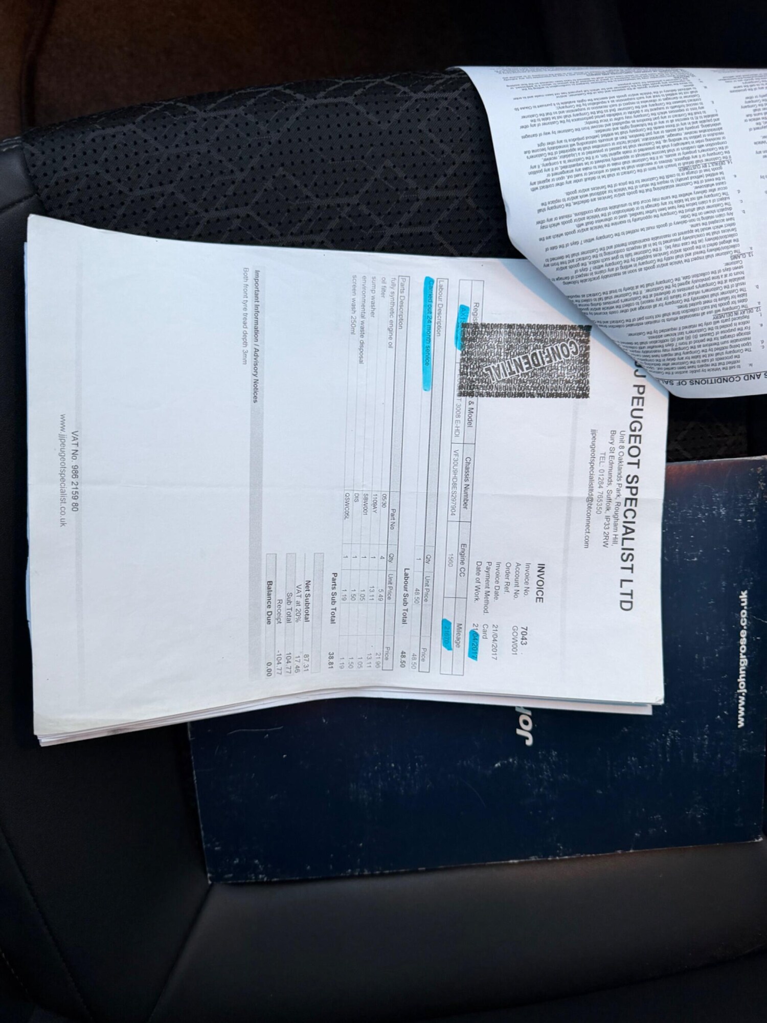 Used Peugeot 3008 2015 for sale - 77496954: Photo 46