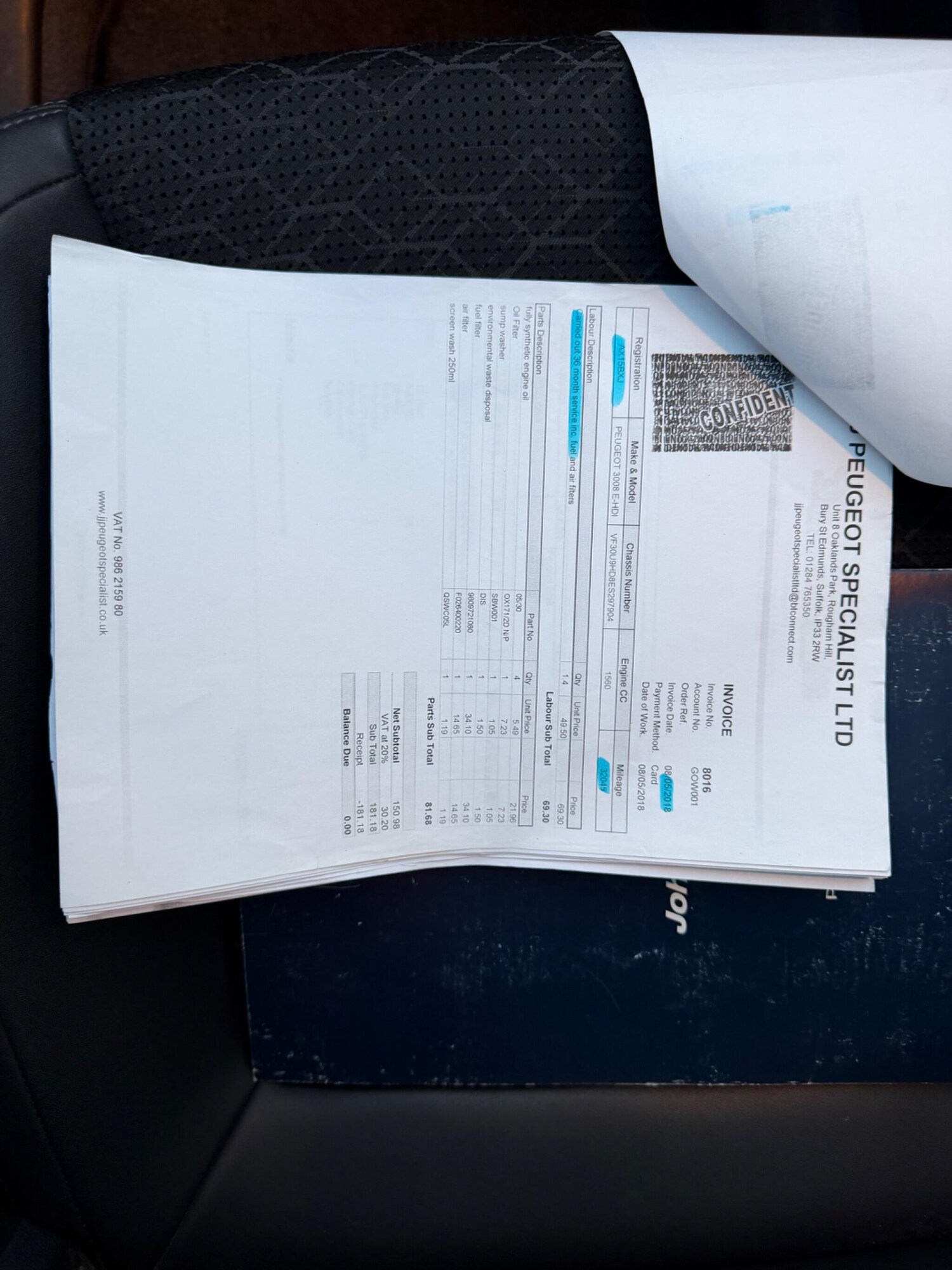 Used Peugeot 3008 2015 for sale - 77496954: Photo 47