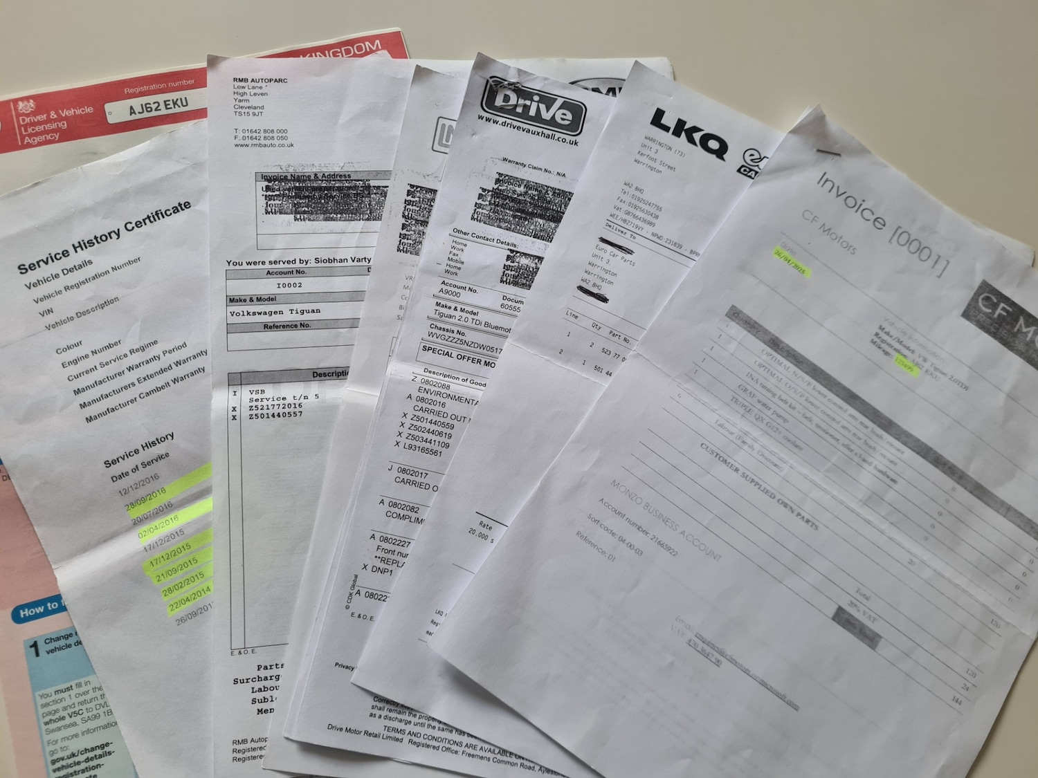 Used Volkswagen Tiguan 2012 for sale - 77108729: Photo 17