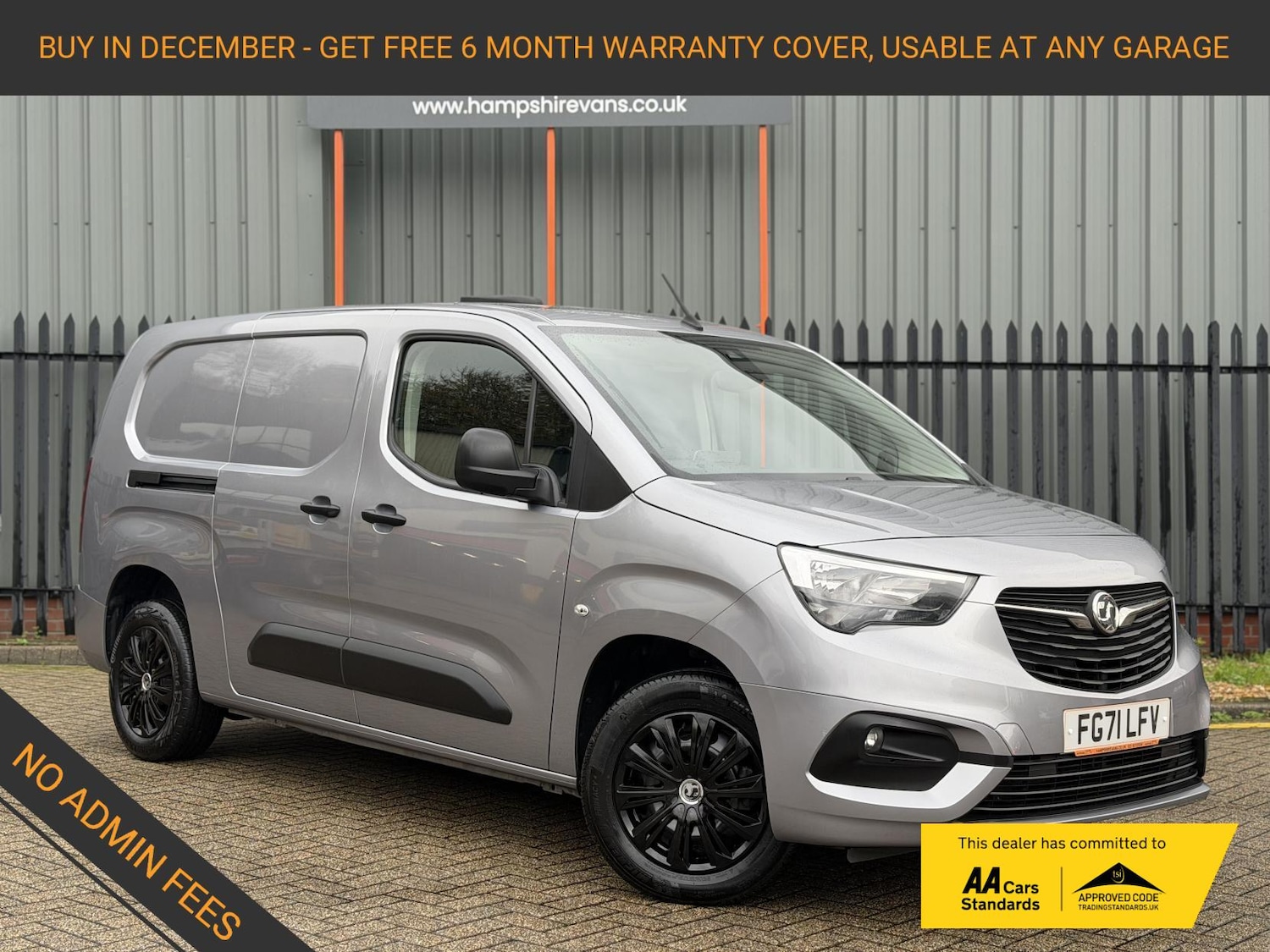 Used Vauxhall Combo 2021 for sale - 77026213: Photo 2