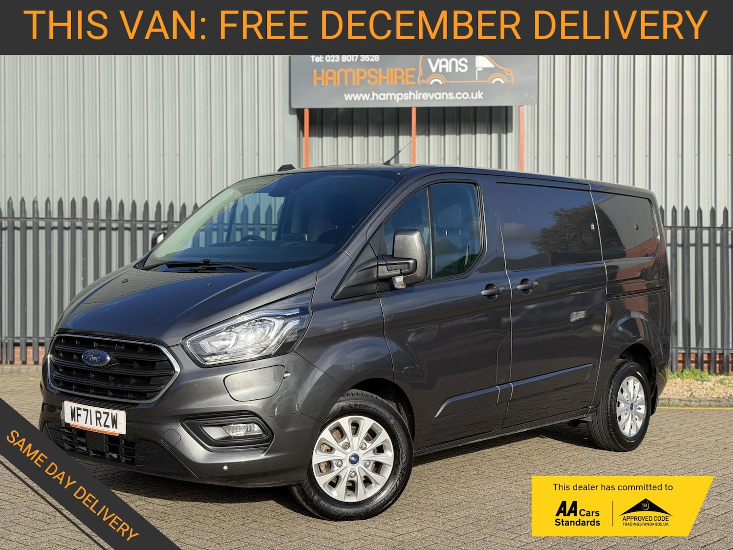 Used Ford Transit Custom 2021 for sale - 76250891: Photo 1