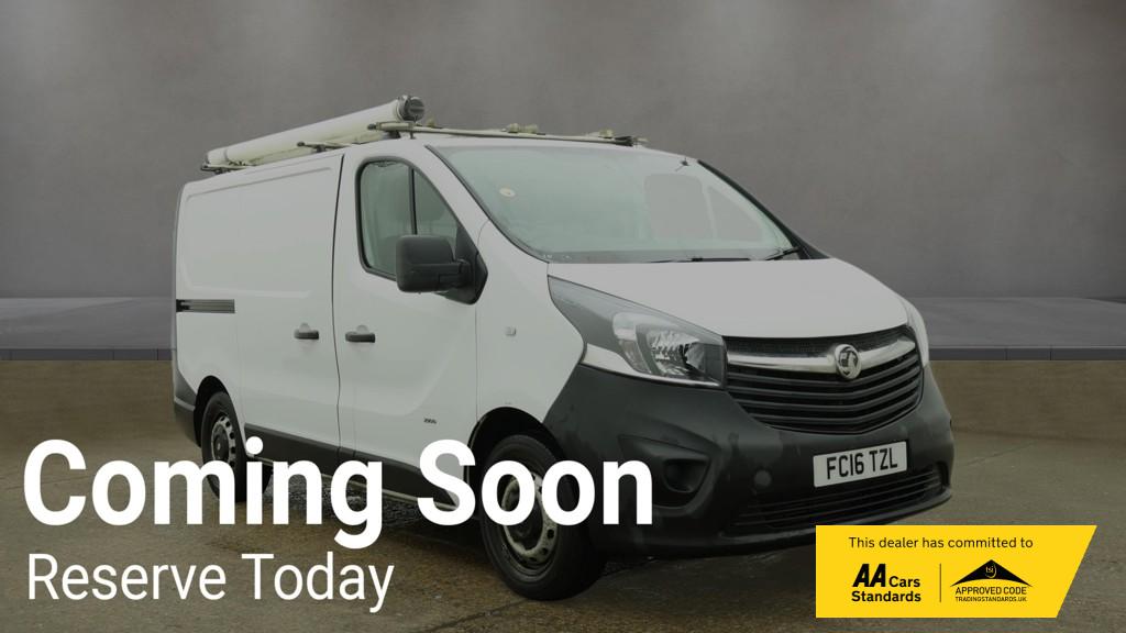 Used Vauxhall Vivaro 2016 for sale - 77357638: Photo 1