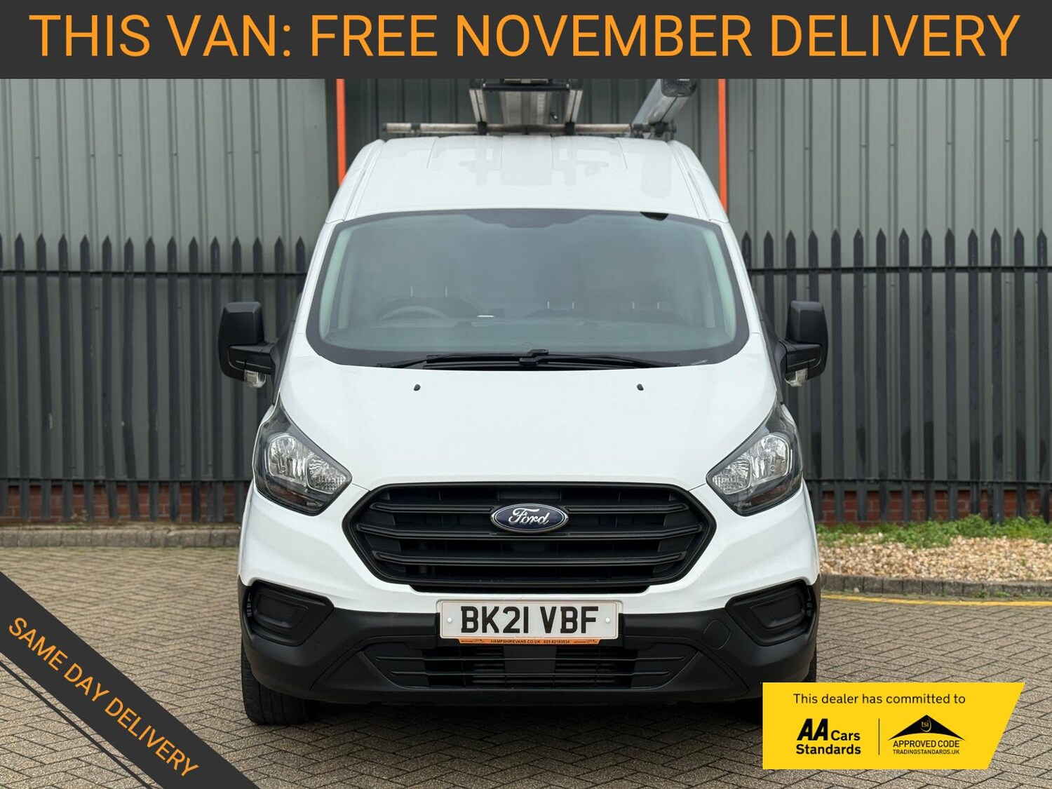 Used Ford Transit Custom 2021 for sale - 76290596: Photo 2