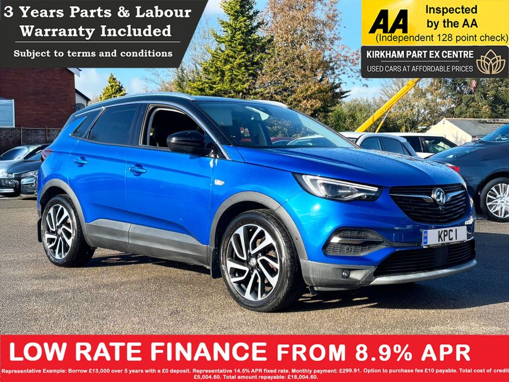 Used Vauxhall Grandland X 2018 for sale - 76267252: Photo 1