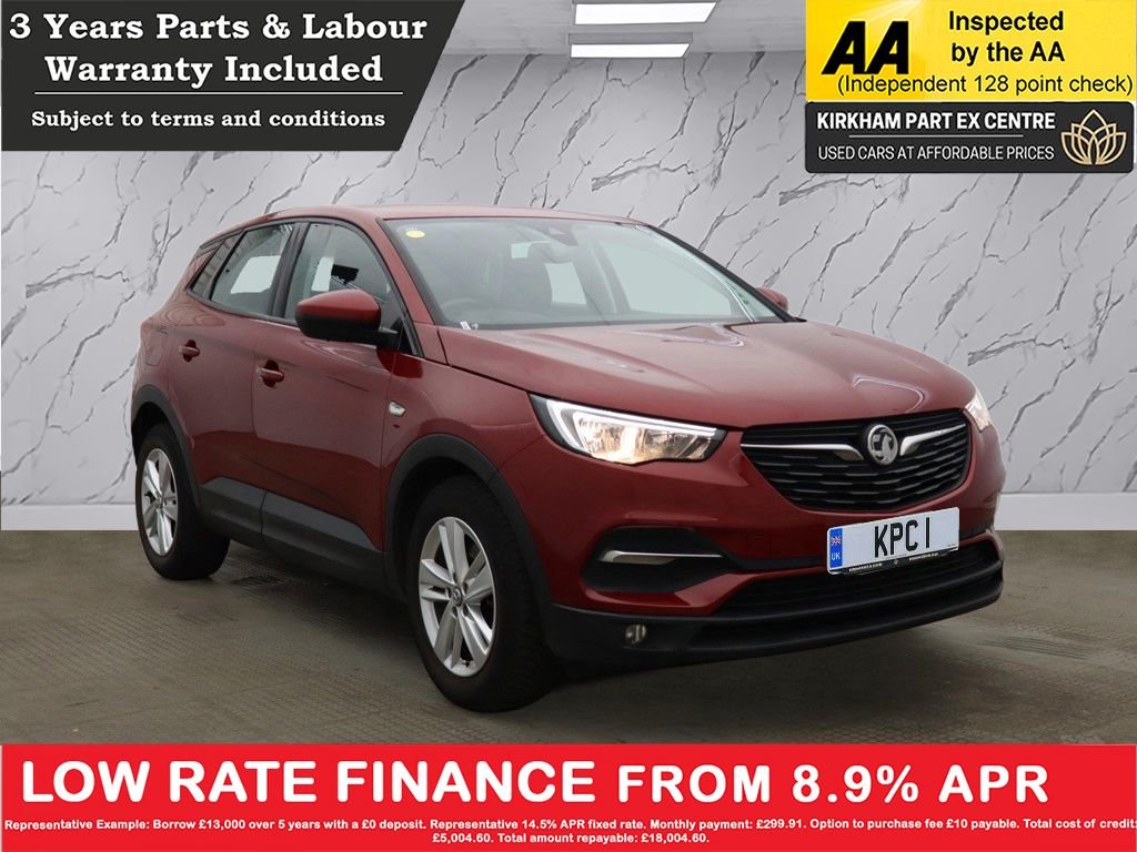 Used Vauxhall Grandland X 2018 for sale - 76941592: Photo 1