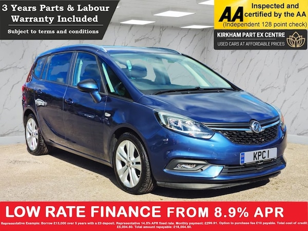 Used Vauxhall Zafira Tourer 2017 for sale - 75735521: Photo 1
