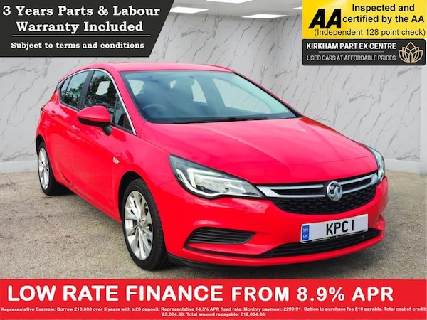 Used Vauxhall Astra 2016 for sale - 76132698: Photo 1