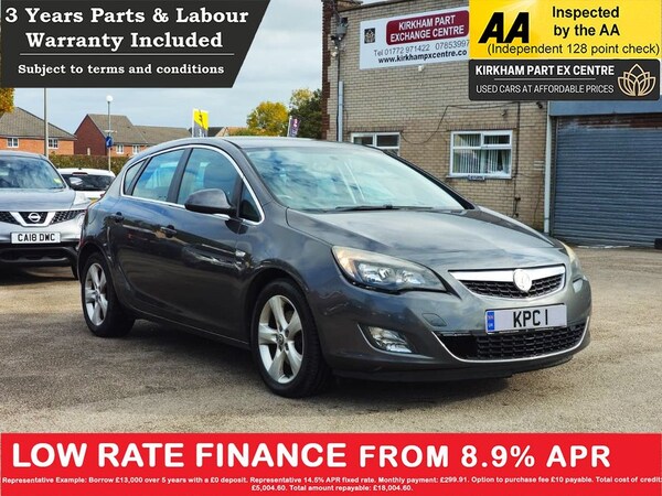 Used Vauxhall Astra 2012 for sale - 76210758: Photo 1