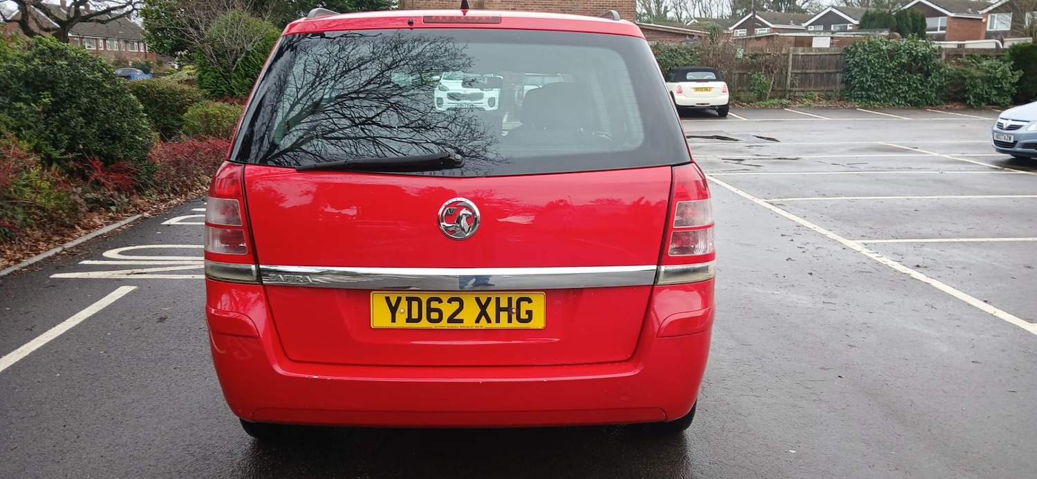 Used Vauxhall Zafira 2012 for sale - 76958863: Photo 7
