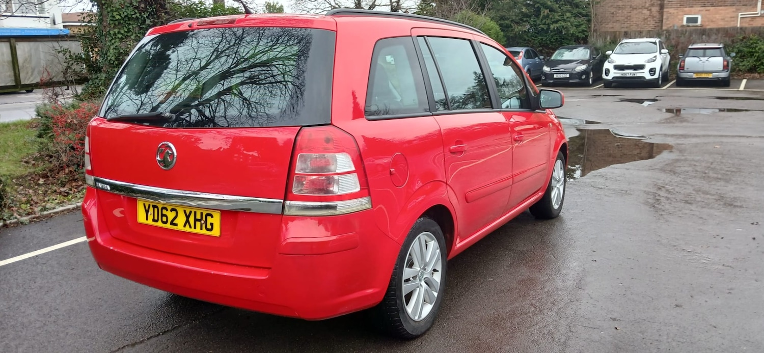 Used Vauxhall Zafira 2012 for sale - 76958863: Photo 8