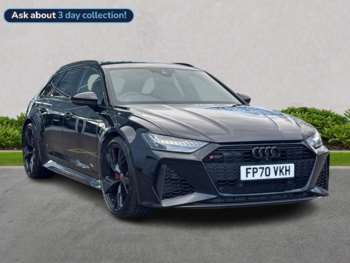 2020 (70) - RS 6 TFSI Quattro Carbon Black 5dr Tiptronic