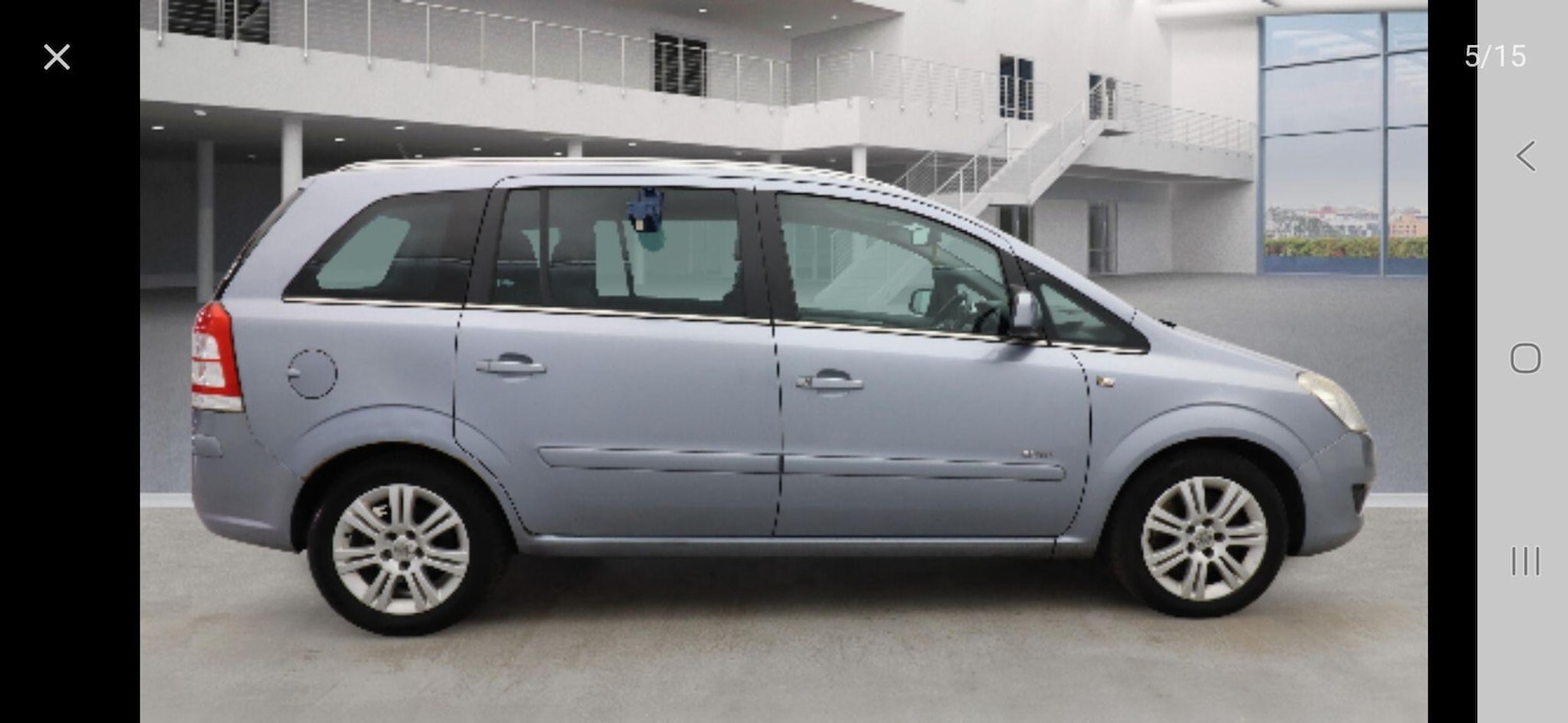 Used Vauxhall Zafira 2010 for sale - 77331328: Photo 5