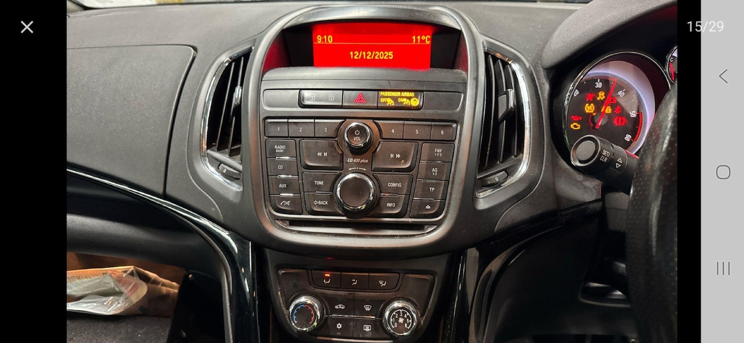 Used Vauxhall Zafira 2014 for sale - 77001029: Photo 11