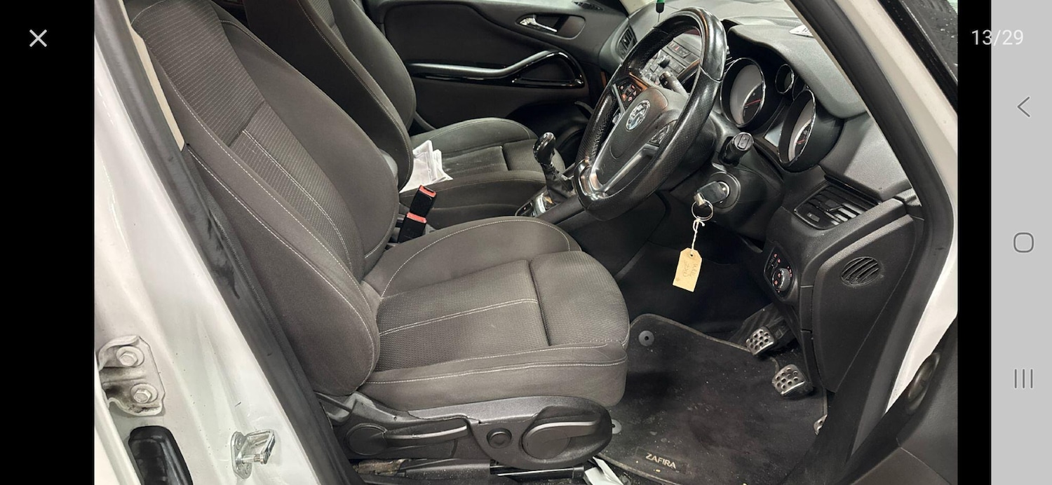 Used Vauxhall Zafira 2014 for sale - 77001029: Photo 12