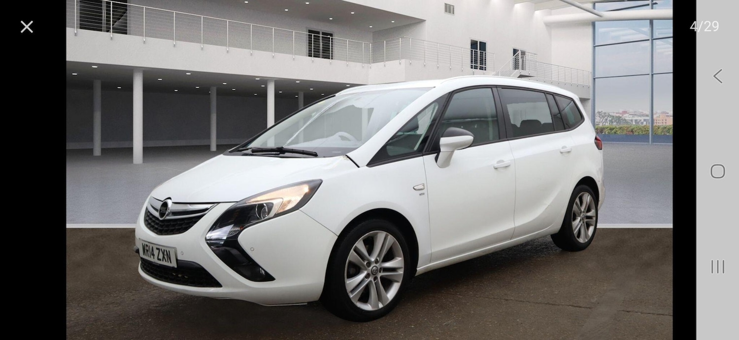 Used Vauxhall Zafira 2014 for sale - 77001029: Photo 2