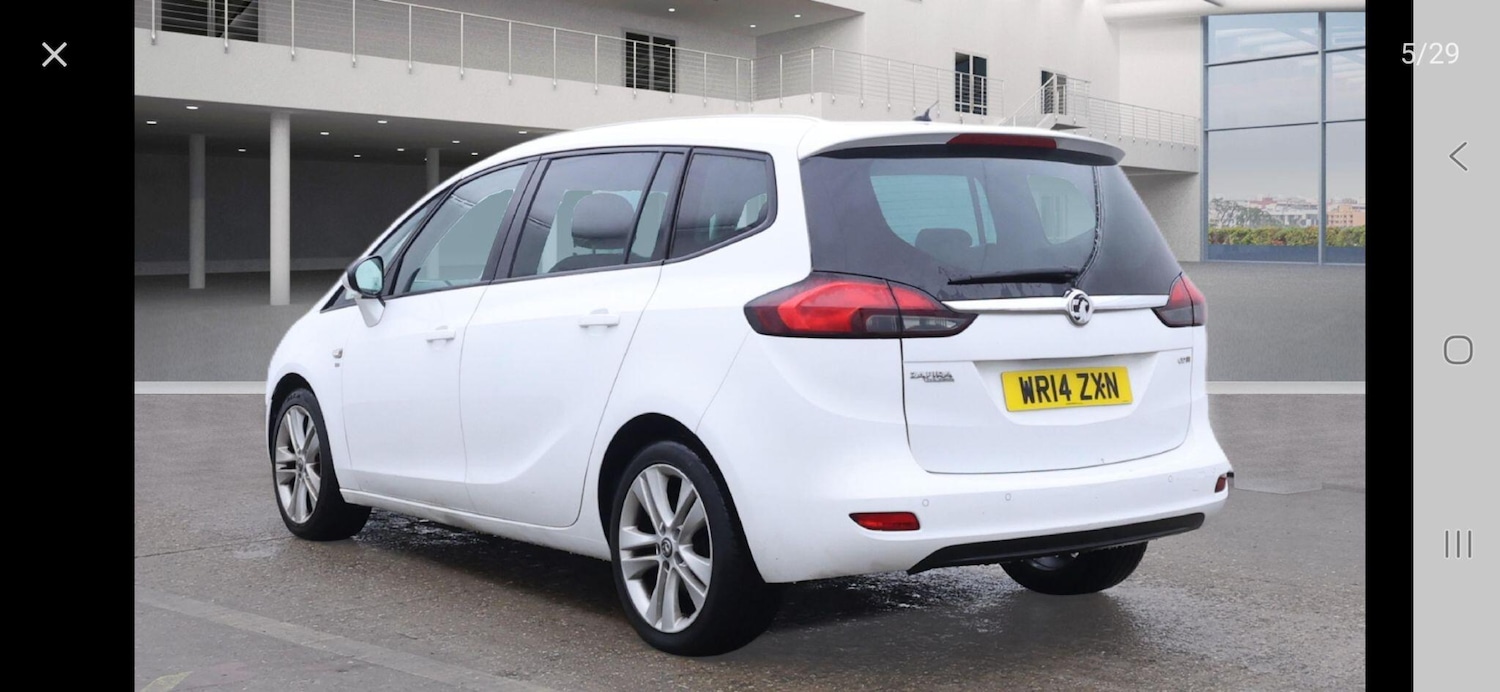 Used Vauxhall Zafira 2014 for sale - 77001029: Photo 7