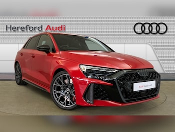 2025 (25) - RS 3 TFSI Quattro Carbon Black 5dr S Tronic Petrol Hatchback