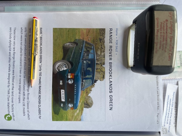 Used Land Rover Range Rover 1992 for sale - 74958329: Photo 44