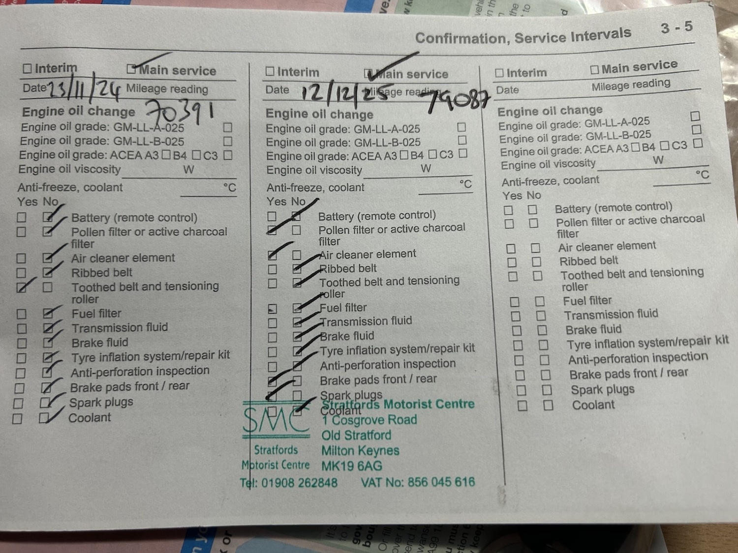 Used Vauxhall Zafira 2011 for sale - 76920175: Photo 5