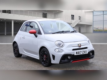 2017 (17) - 2017 17-Reg Abarth 595 1.4 T-Jet 145, Campovolo Pastel Grey,RED LEATHER!! 3-Door