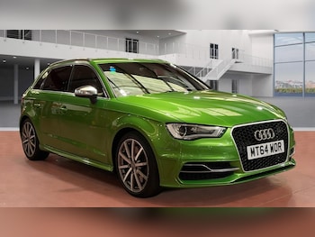 2014 (64) - 2014 64-Reg Audi S3 TFSI Quattro 5dr S Tronic Auto,JAVA GREEN,BIG SPEC!!!
