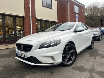2015 (65) - 2015 65-Reg Volvo V40 T2 [122] R DESIGN 5dr,ALPINE WHITE,FSH,PETROL,ULEZ!!!