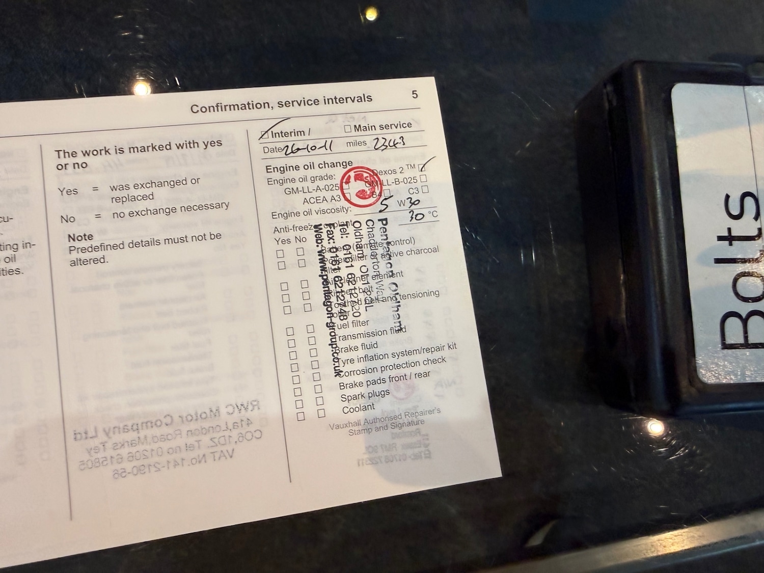 Used Vauxhall Zafira 2010 for sale - 78133466: Photo 48