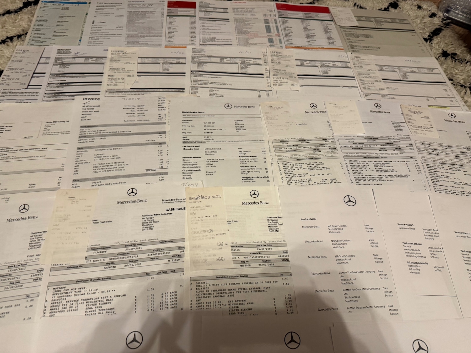 Used Mercedes-Benz CLK 2008 for sale - 76911409: Photo 24