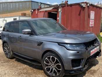 2021 (21) - 3.0 D300 HSE Silver 5dr Auto DAMAGED REPAIRABLE SALVAGE