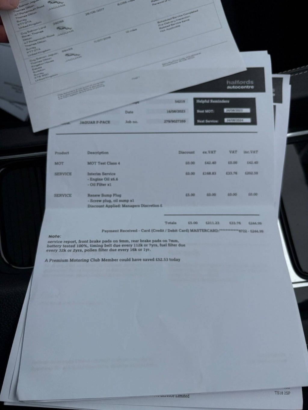 Used Jaguar F-Pace 2016 for sale - 78124191: Photo 41