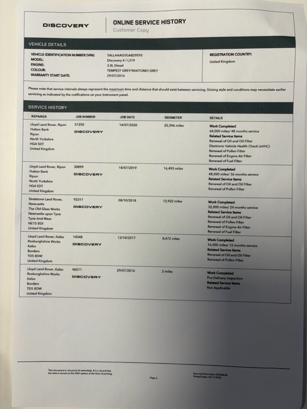 Used Land Rover Discovery 2016 for sale - 76698735: Photo 44