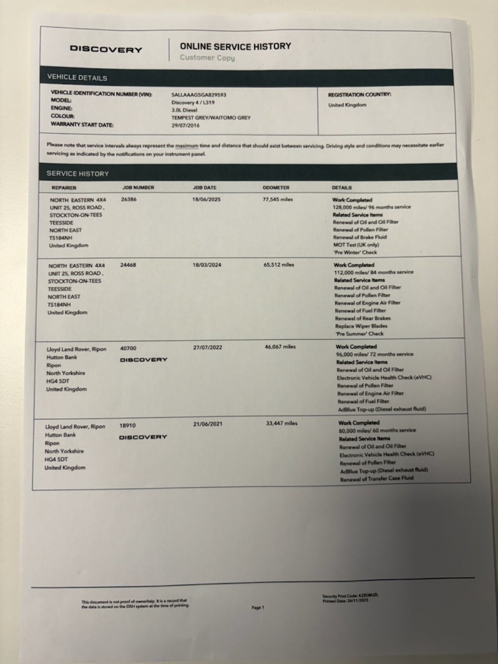Used Land Rover Discovery 2016 for sale - 76698735: Photo 45