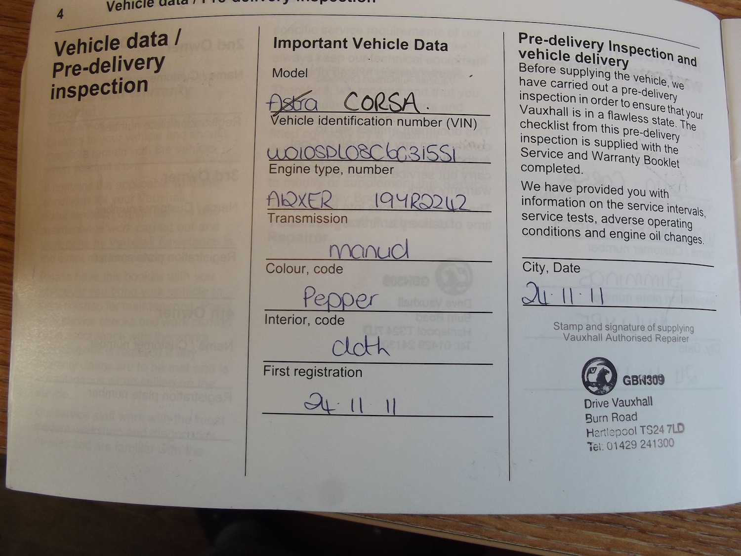 Used Vauxhall Corsa 2011 for sale - 76188662: Photo 22