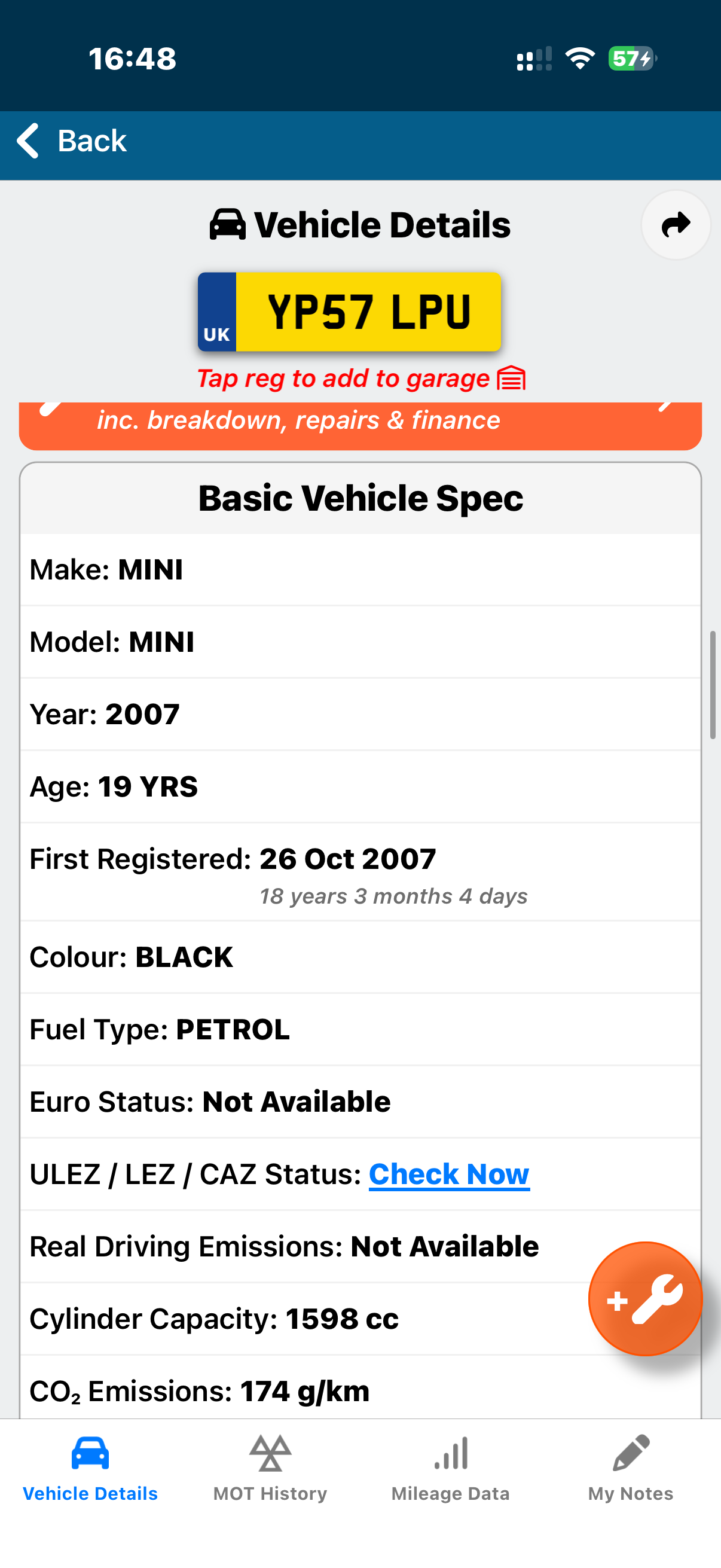 Used MINI Convertible 2007 for sale - 77363331: Photo 6
